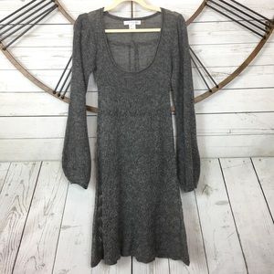Susana Monaco Sweater Dress Baby Alpaca Wool Nylon